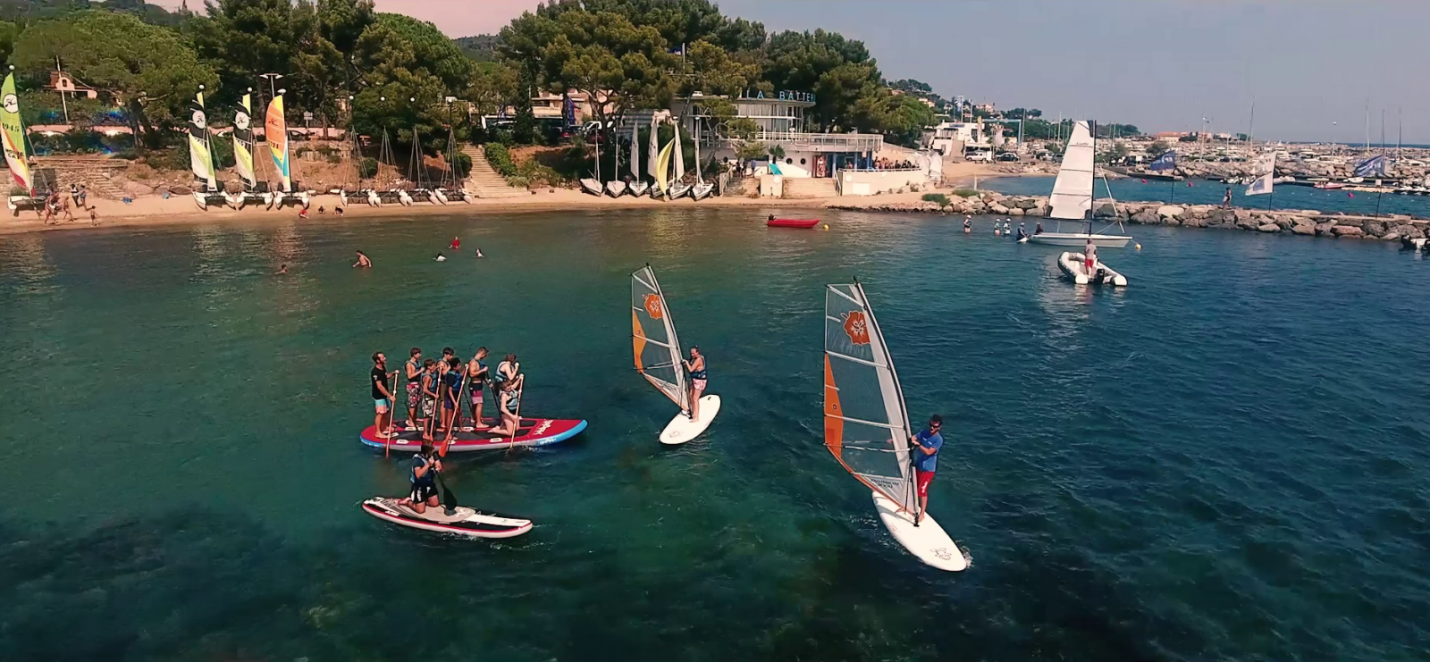 Stage et cours de voile