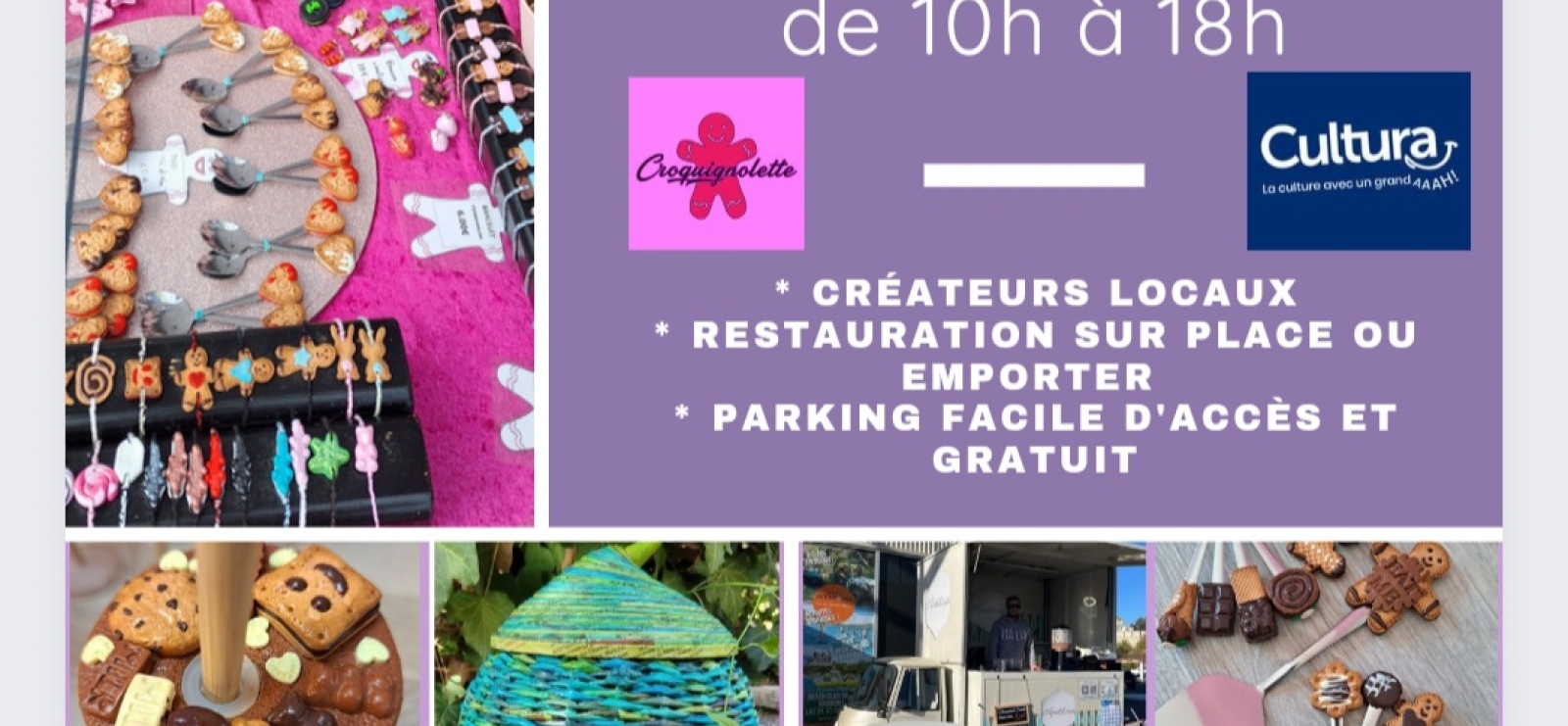 Marché créateurs Cultura