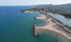 plage de Saint-Aygulf