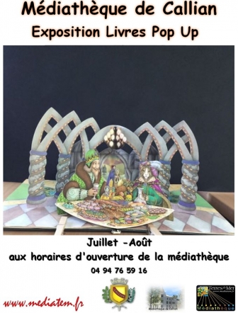 Expo 'Livres Pop-Up'