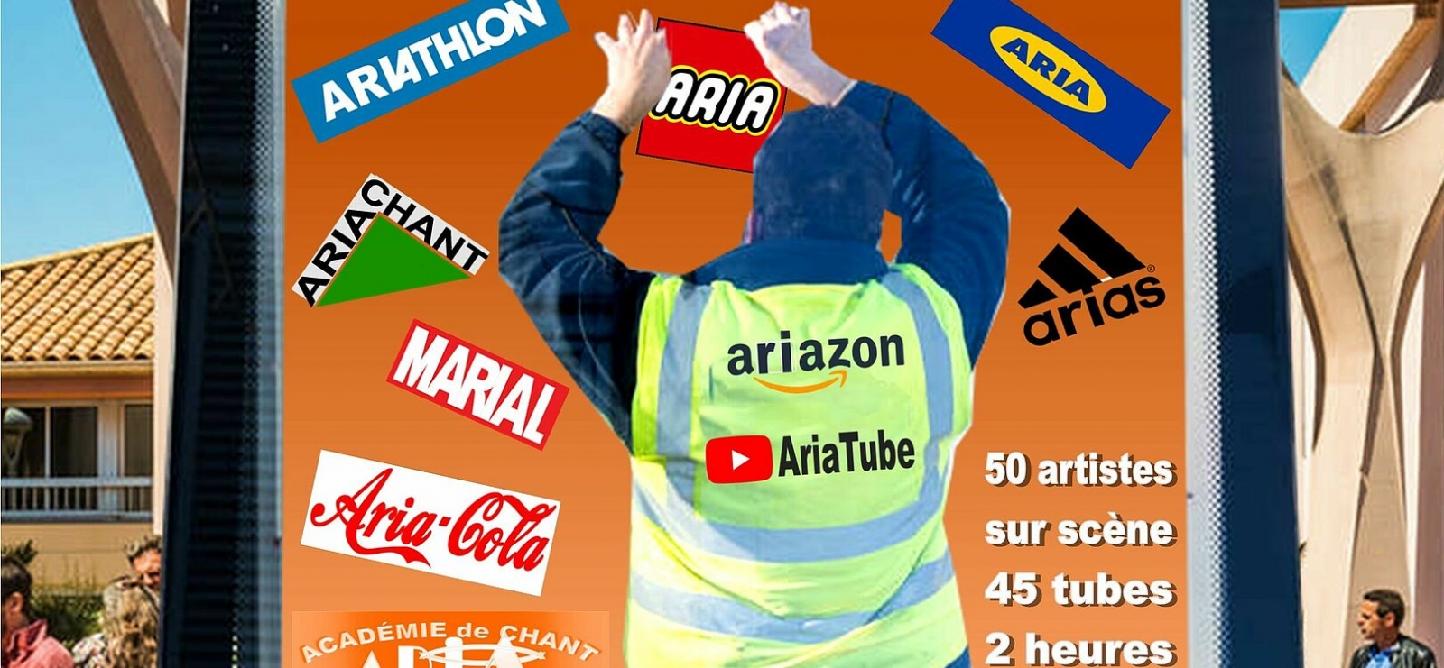 ARIA fait sa PUB (spectacle de fin d'année)