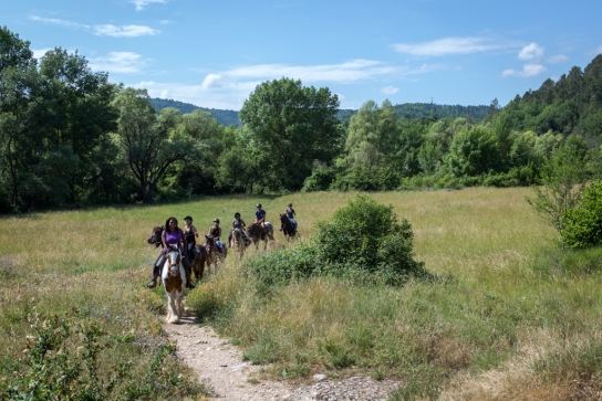 Balade à cheval Réserve de Fondurane