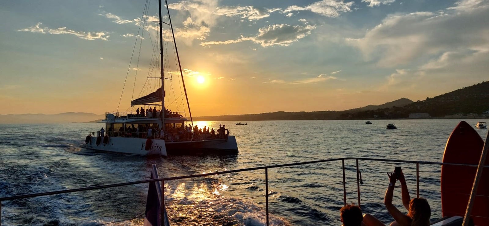 Excursion en catamaran - Coucher de soleil - AMC Cape Grace