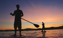 Location stand-up paddle