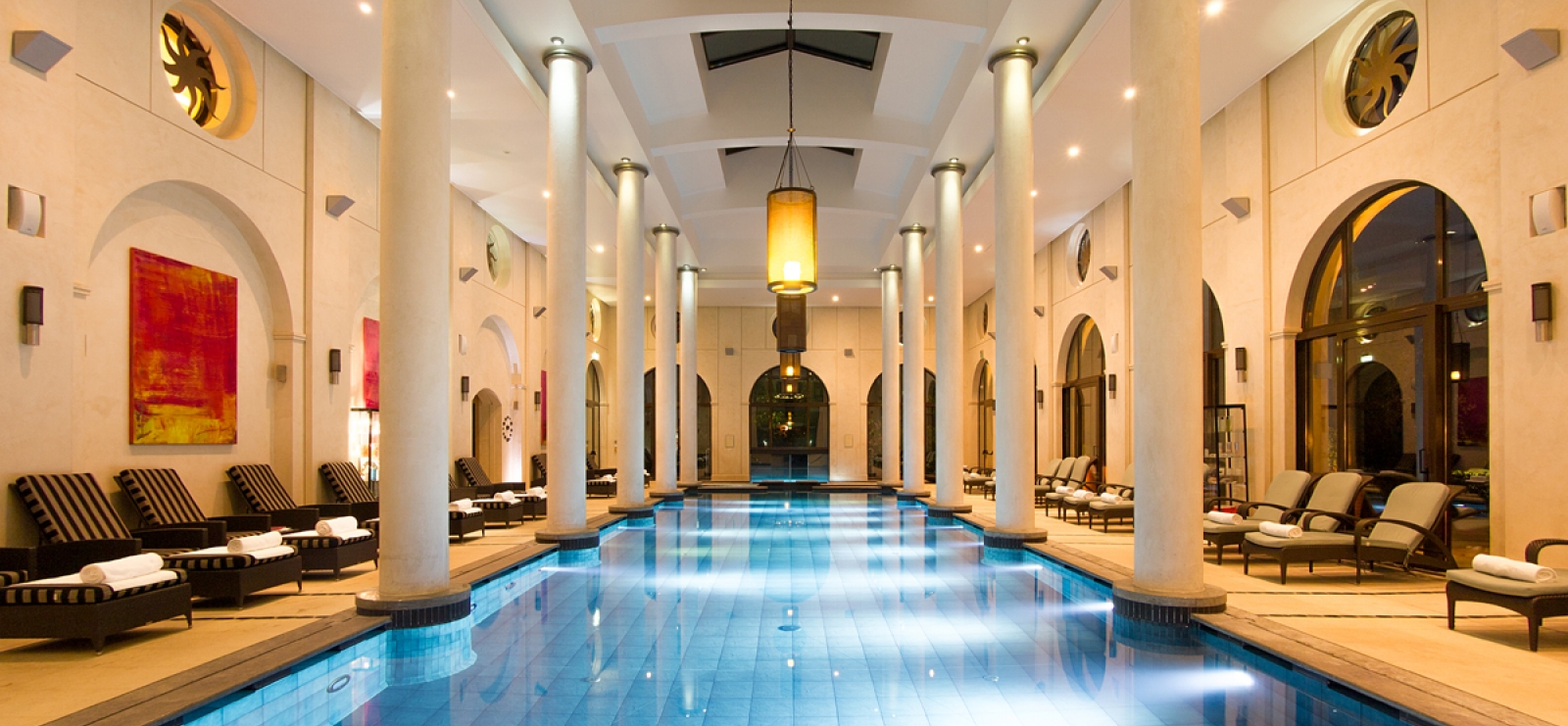 Piscine de nuit