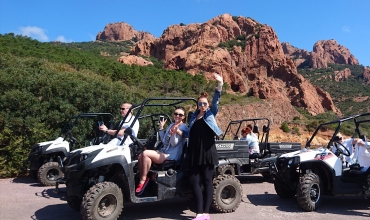 Ausflug im Buggy mit Esterel Aventures