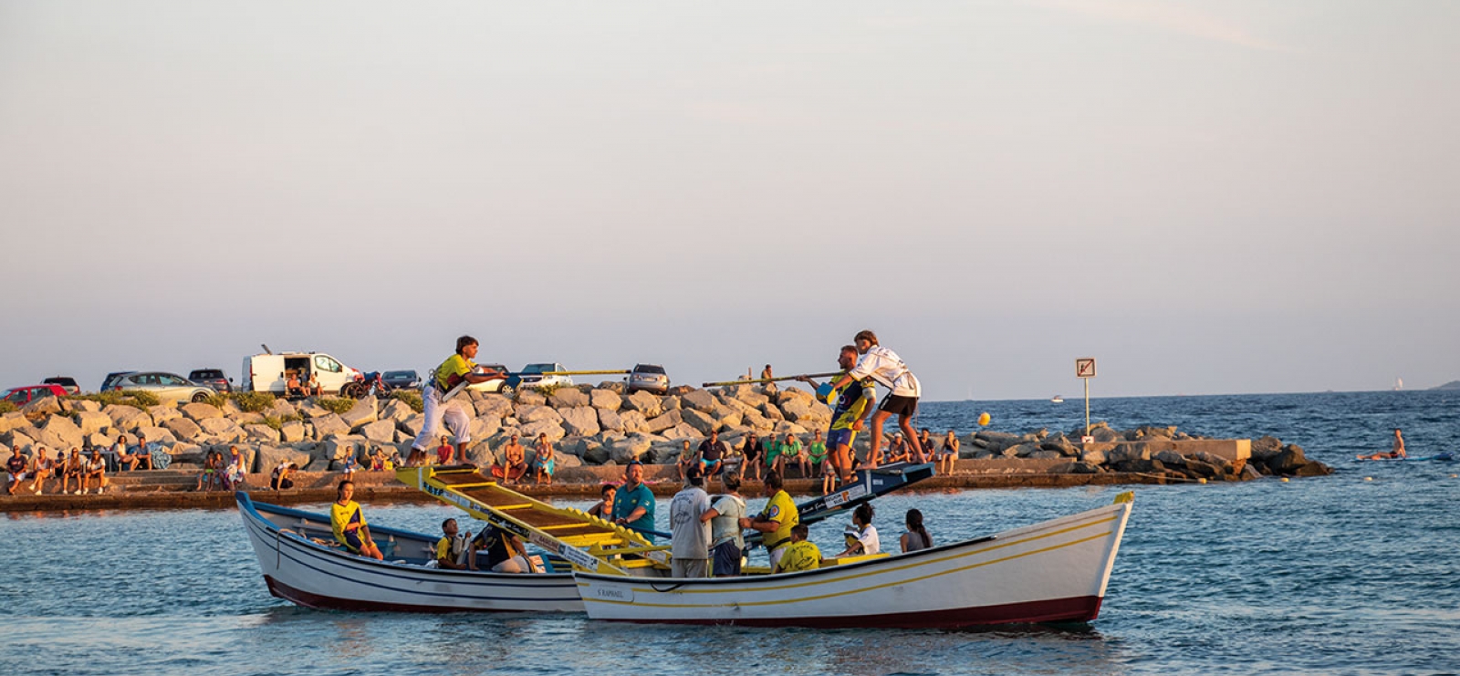 Nautical jousting