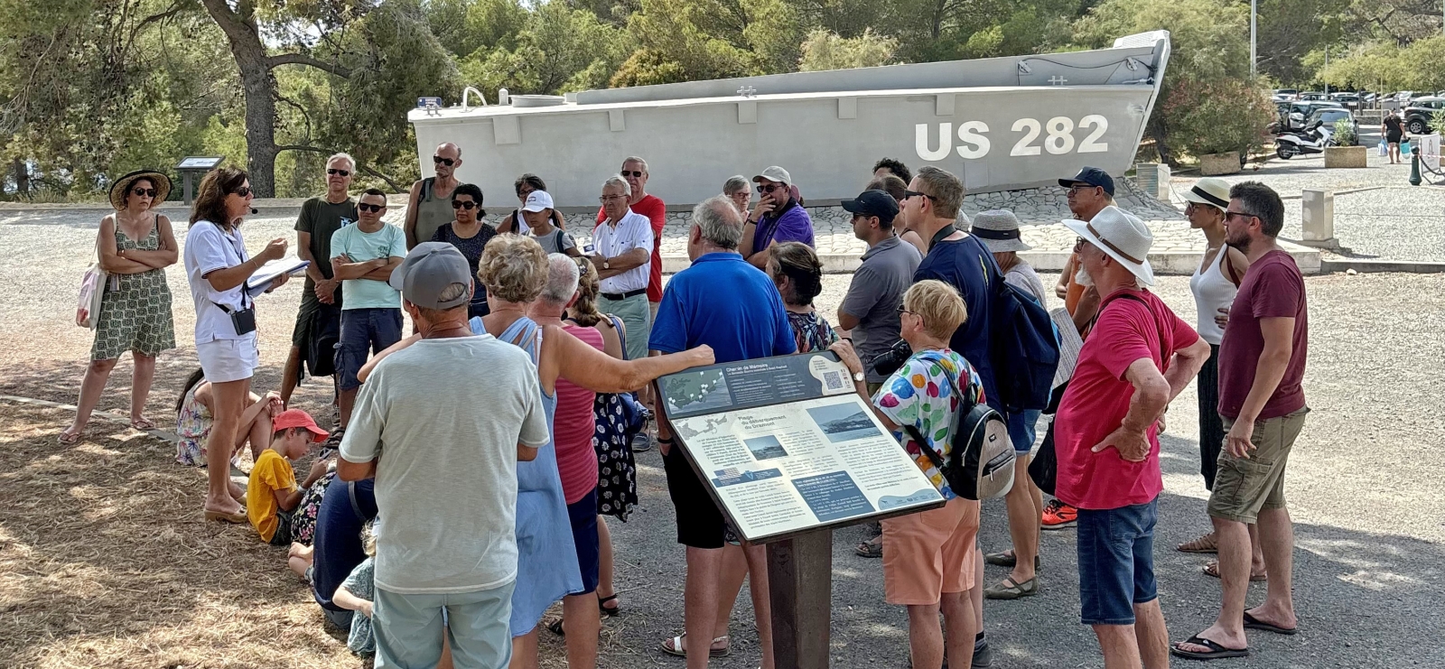 Visite guidée 'Débarquement de Provence'
