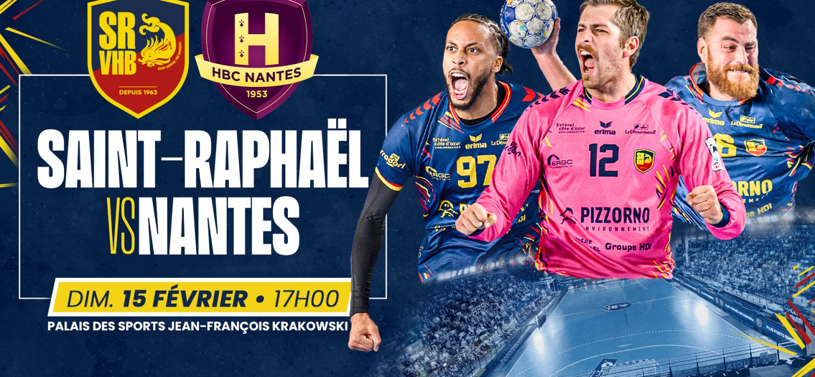 Handball - Saint-Raphaël Vs Nantes