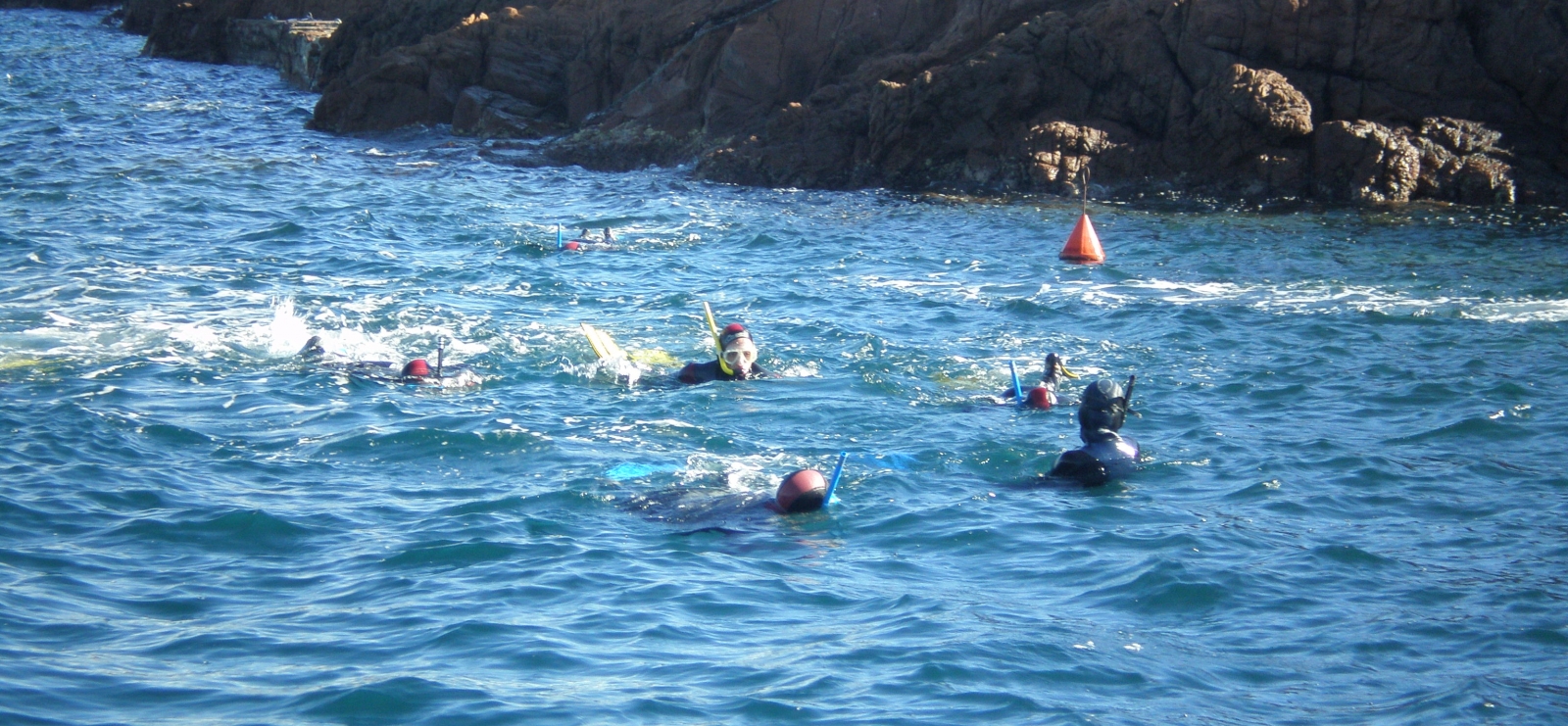 Randonnée palmée - Port de Boulouris