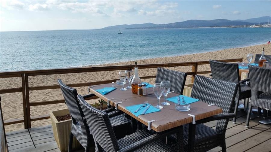 Plage restaurant les Sablettes Estérel Côte d'Azur