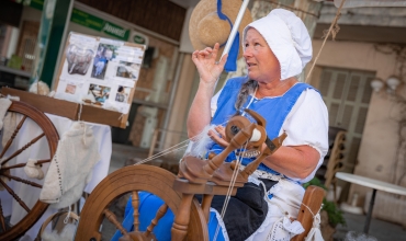 fileuse de laine fête agricole