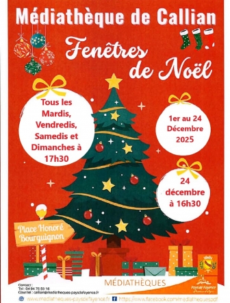 1er au 24 décembre 2025