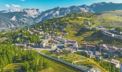 Valberg vue ciel