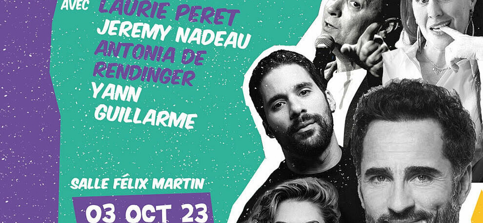 Festival du rire : plateau Florent PEYRE et ses amis