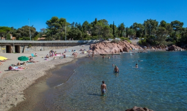 Plage de Boulouris