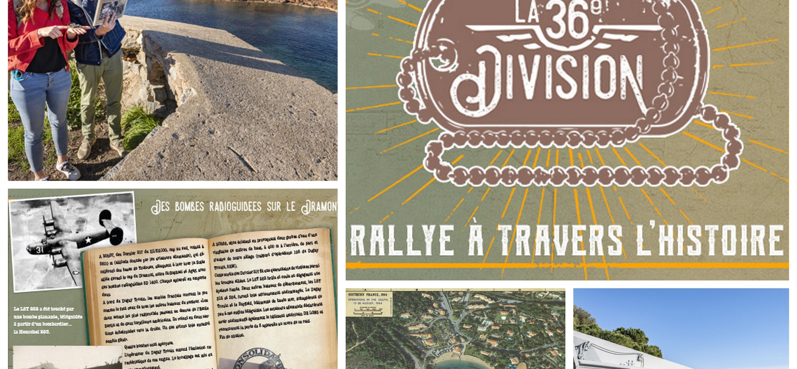 Semaine Varoise de la Nature Découvrez l'histoire de Saint-Raphaël avec le rallye 'La 36ème Division'