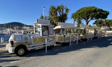 Sainte-Maxime en petit train touristique