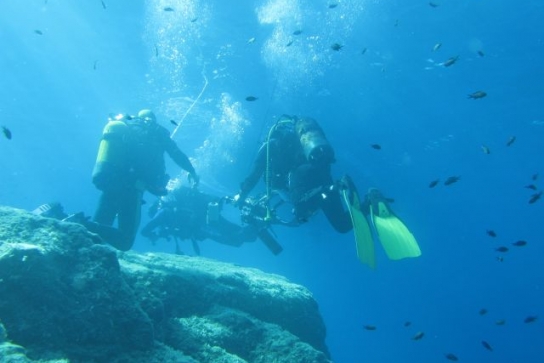 Baptême de plongée - Port de Boulouris