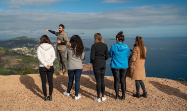 Excursion dans l'Estérel en minibus