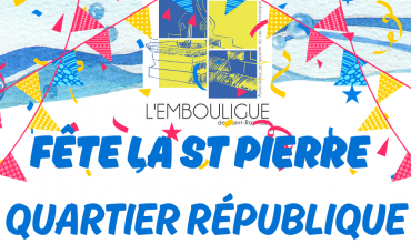 Fête la Saint Pierre dans le quartier République