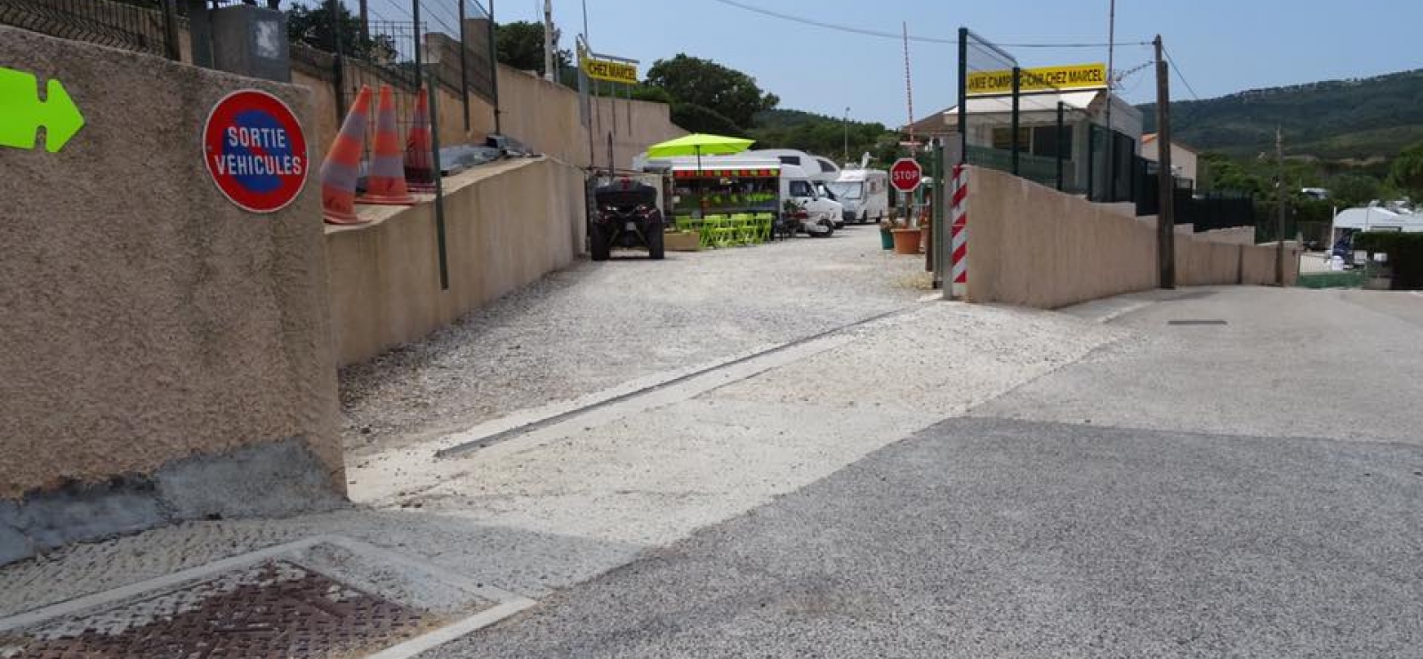 Chez Marcel aire de campings-cars
