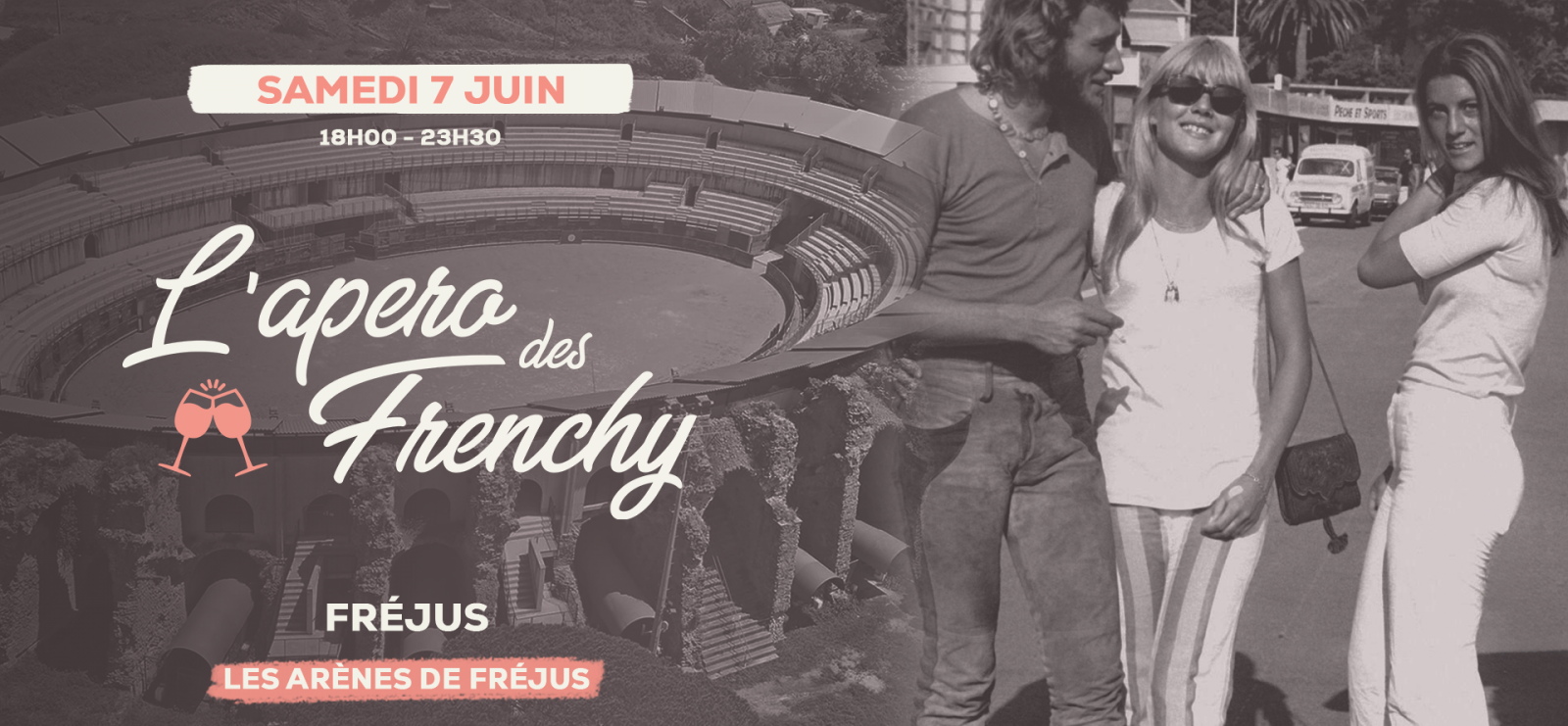 L'apéro des Frenchy aux Arènes de Fréjus