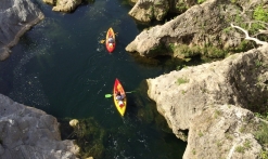 La Base des Arcs - Descente en canoe-kayak
