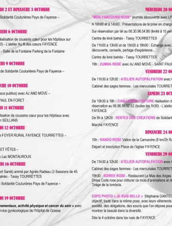 le programme