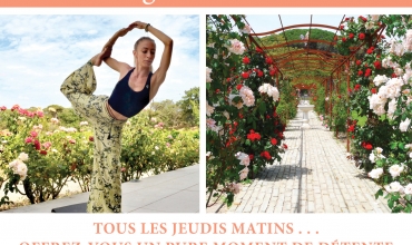 Visite Yoga au Clos des Roses