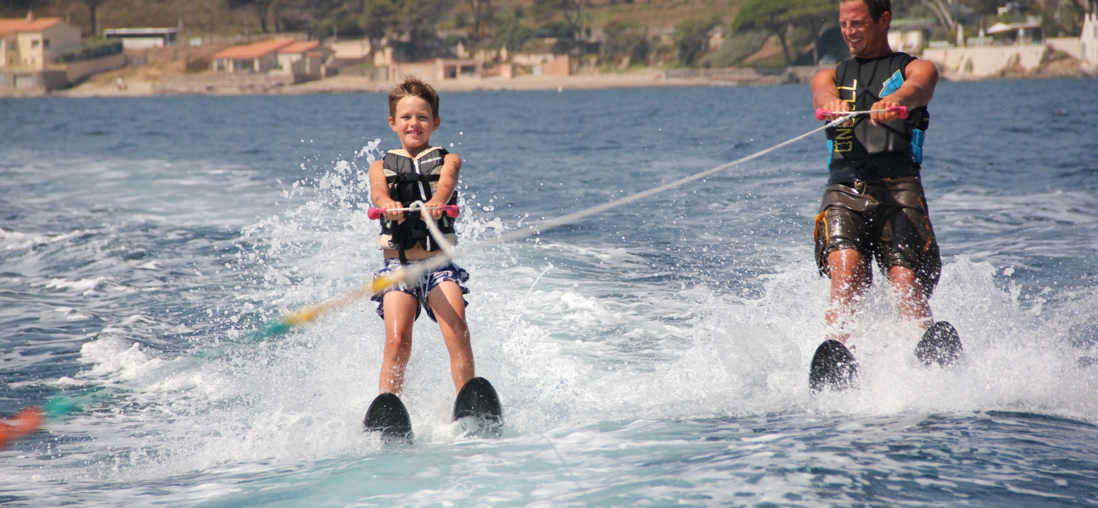 Ski Nautique sur mer