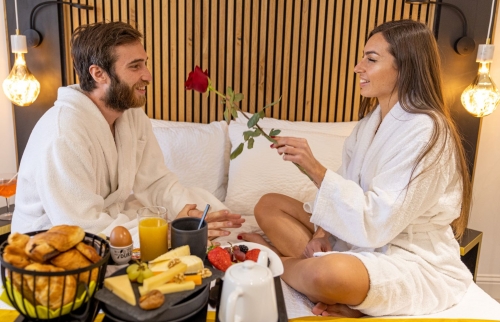 Petit déjeuner en chambre
