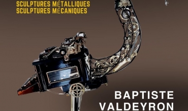 Exposition sculpture Baptiste Valdeyron