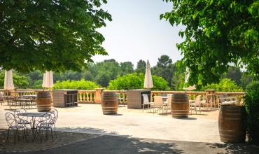 Terrasse Château des Selves