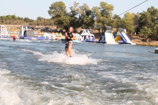 Wakeboard sur lac