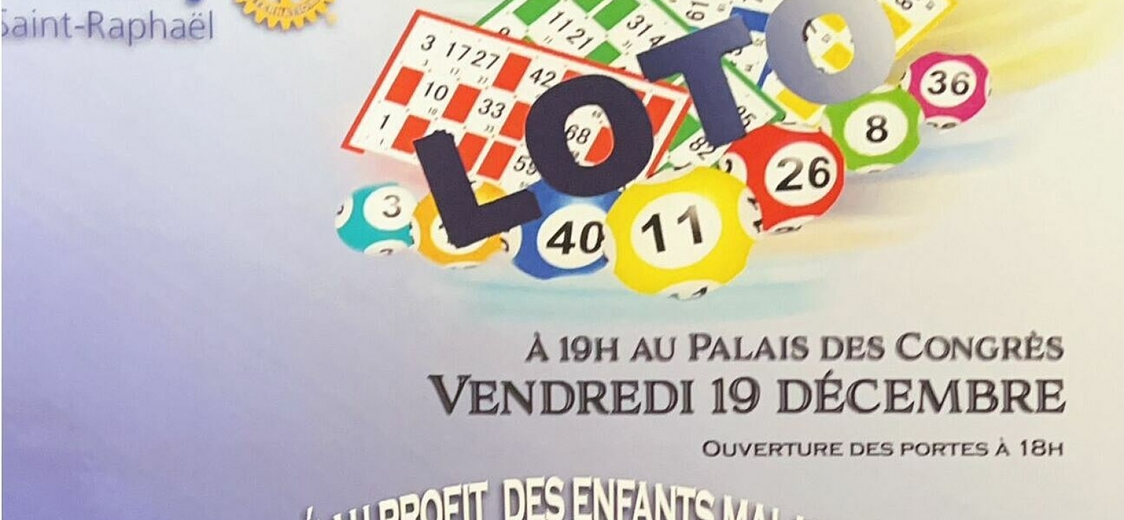 Super Loto du Rotary Club de Saint-Raphaël