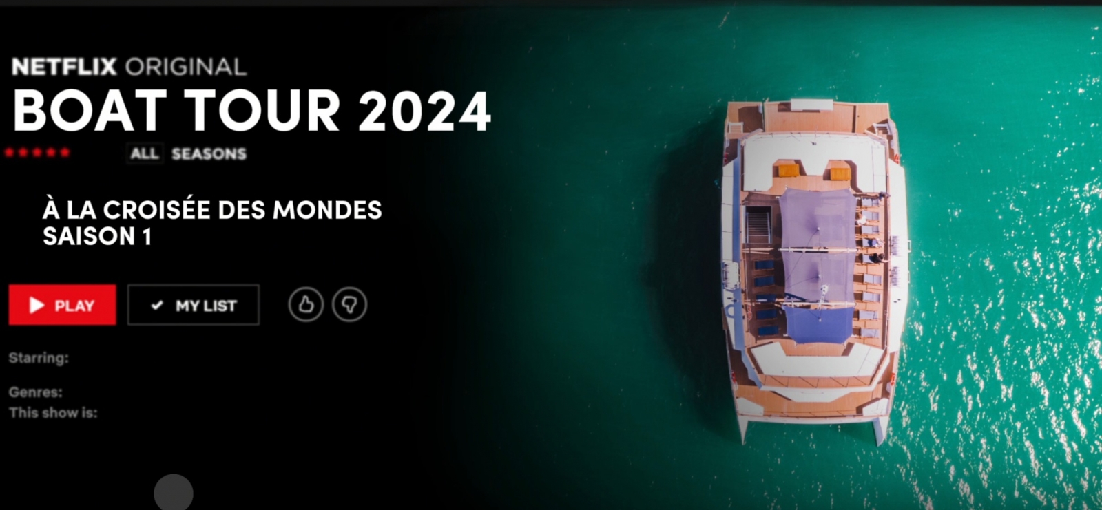 Boat Tour 2024 Saison 1 « À la croisée des mondes - Saison 1 »