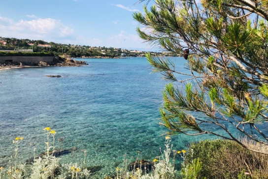 calanque à 150m du camping2