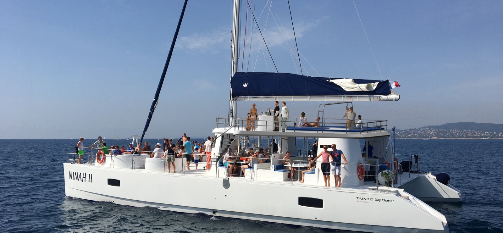 Sortie catamaran journée