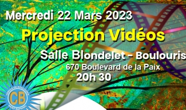 Projection Vidéos du Cercle de Boulouris