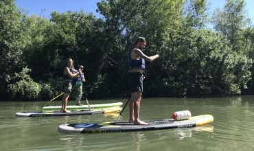 Paddle sur l'Argens