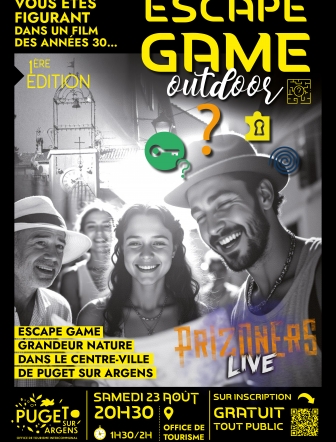 Escape game géant - Silence on tourne !