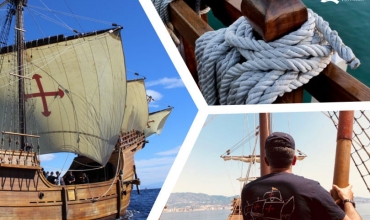 Visite du bateau Nao Santa Maria