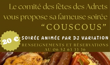 Soirée couscous