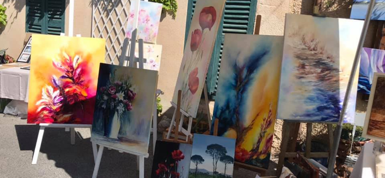 Tableaux dans la rue