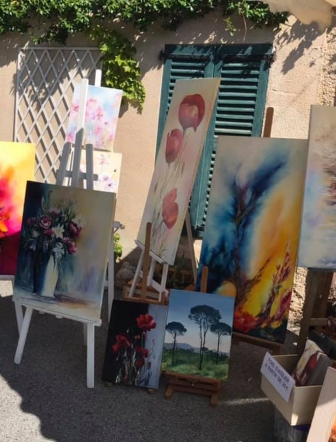 Tableaux dans la rue