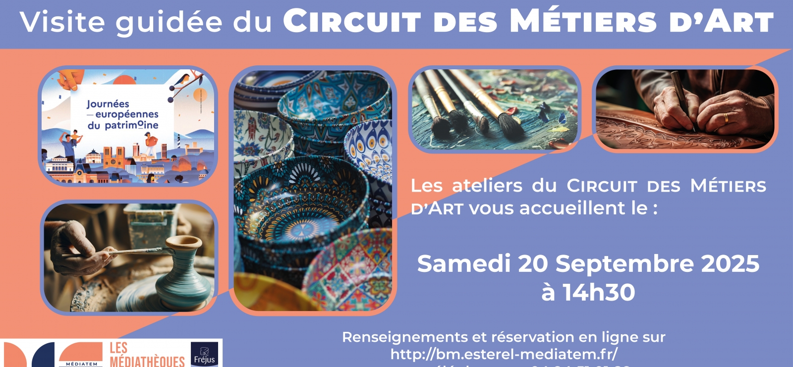 Visite des ateliers du Circuit des Métiers d'Art