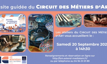 Visite des ateliers du Circuit des Métiers d'Art