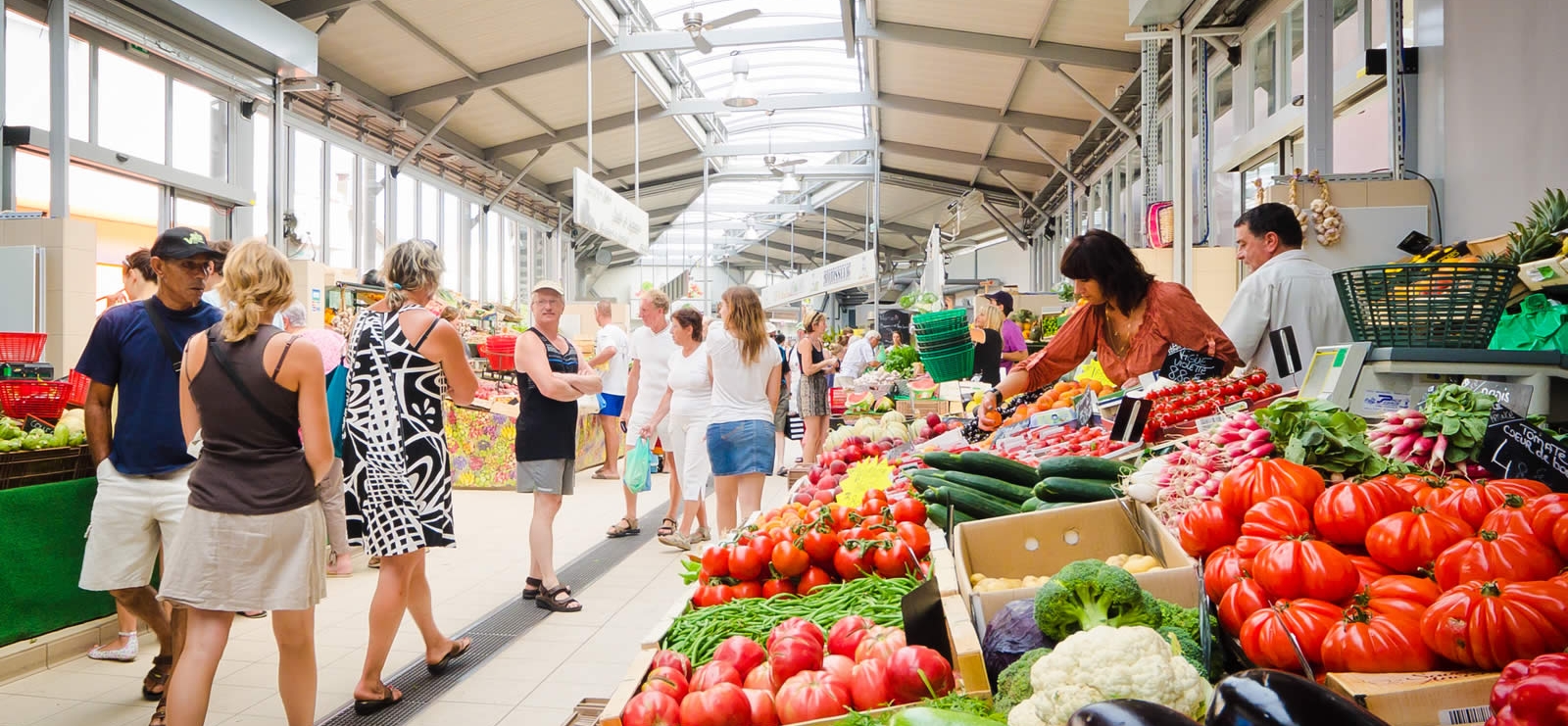 Markt in Boulouris