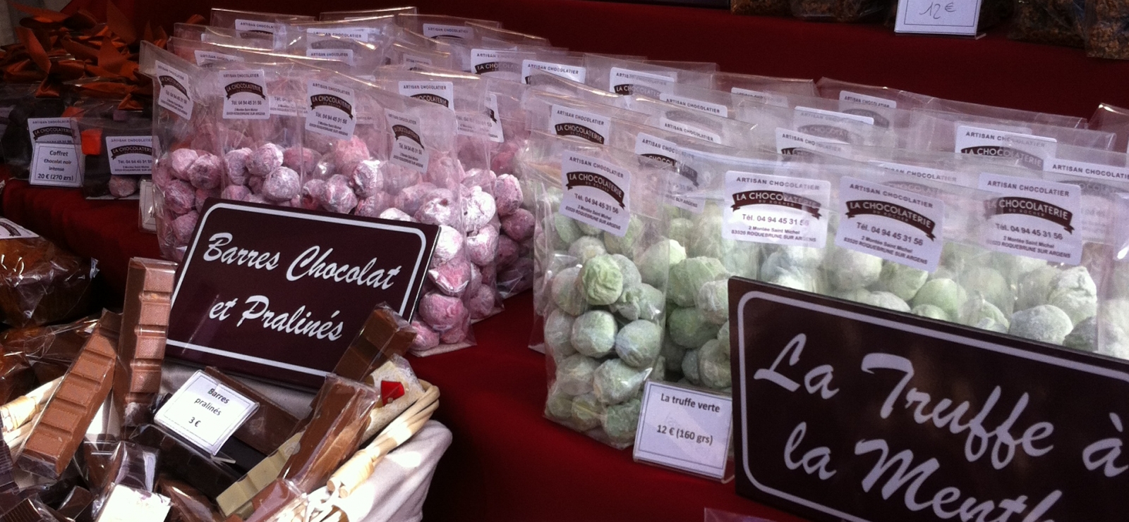 La chocolaterie du rocher - stand